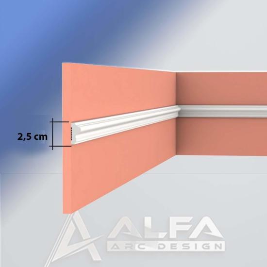 2,5 cm POLİMER DUVAR ÇITASI 