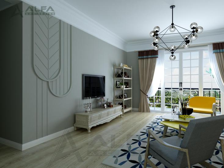 Duvar Çıtası Bohem Tasarım Çıta Set ( Tv Ünitesi - Hol - Salon Dekorasyonu) Mdf 18mm - 4 Mm