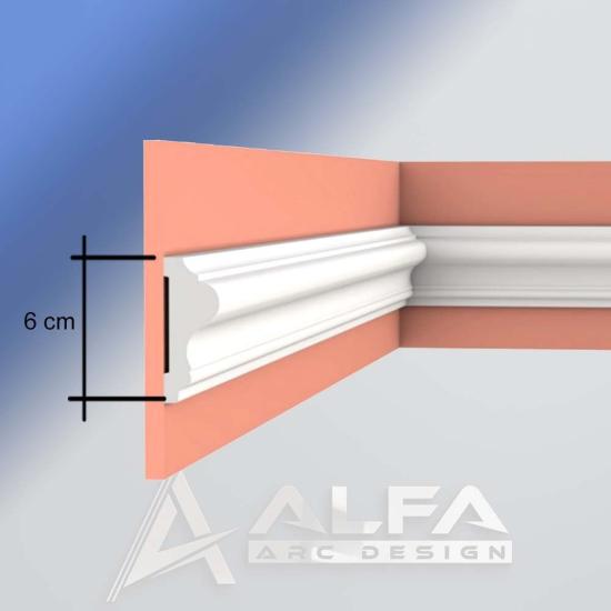 6 cm POLİMER DUVAR ÇITASI BORDÜR