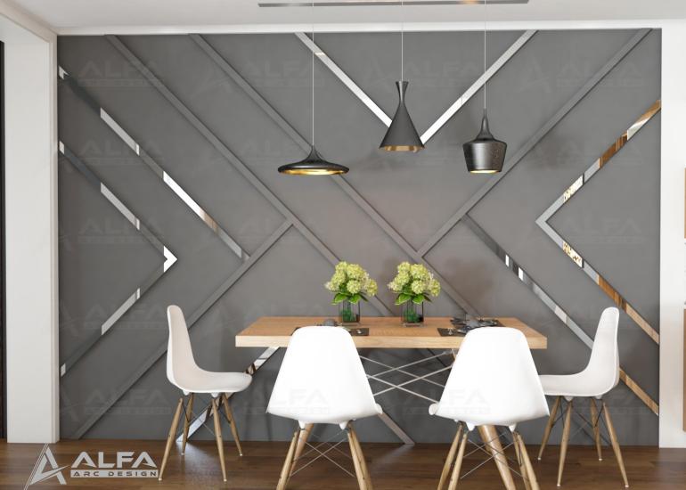  Boyanabilir Çıta +Silver Pleksi Çapraz Tasarım Hazır Kesim Set (240 cm * 300 cm )